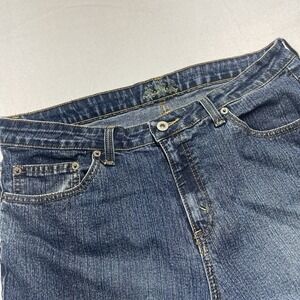 U.S. Polo Assn. Women's Bootcut Jeans Dark‎ Wash Denim Classic 14